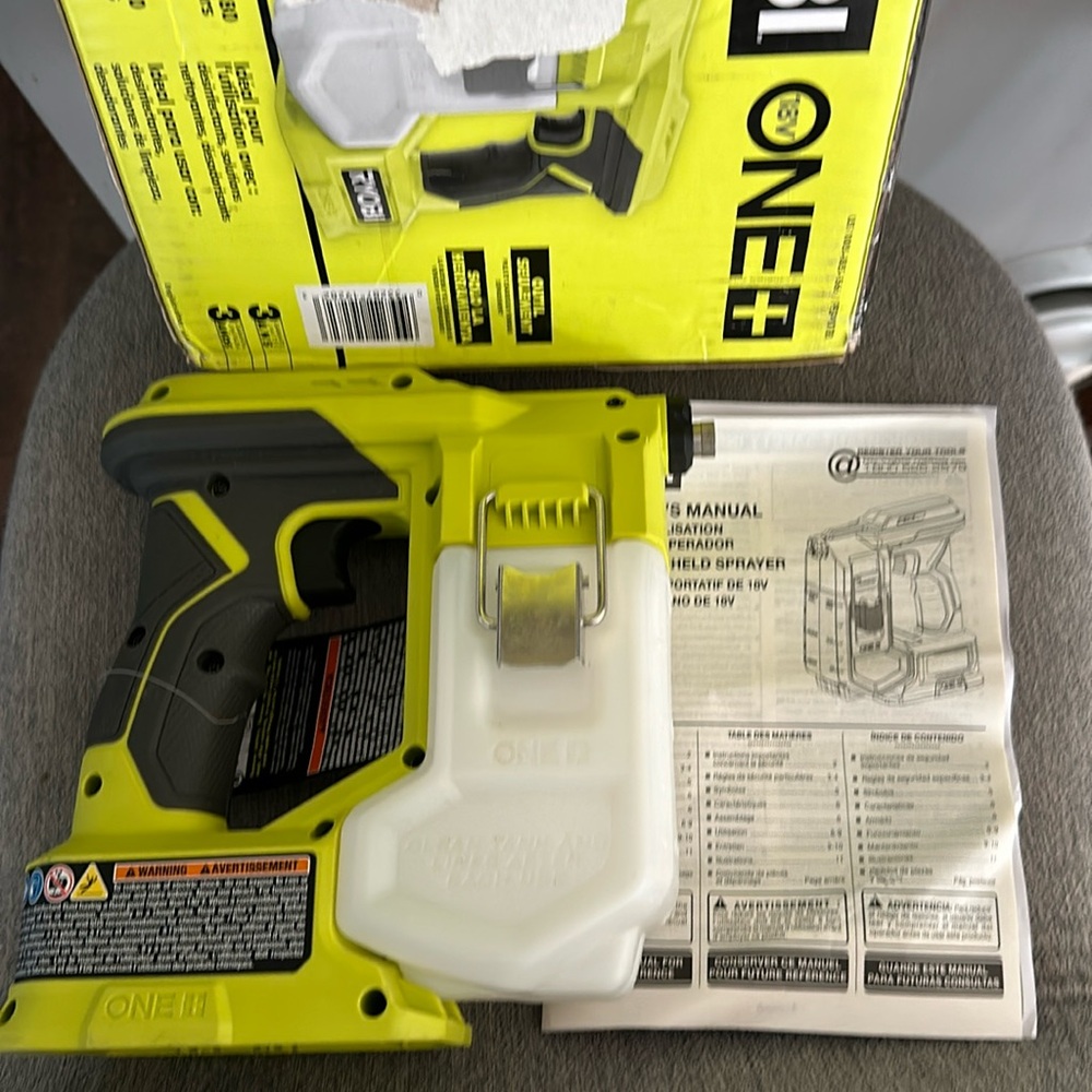 Ryobi 18v Sprayer